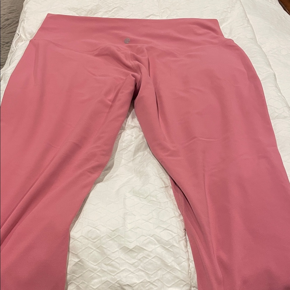 Lululemon Athletica Rose Pink Yoga Pants